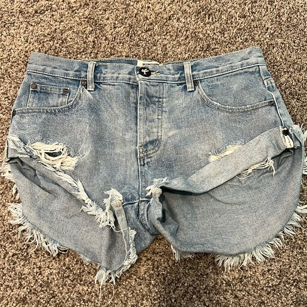 One teaspoon bandit for free people cutoff shorts